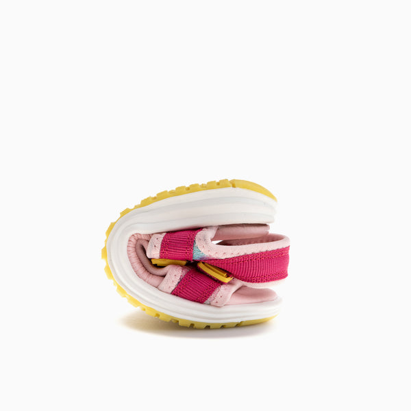 Pablosky Sandalias De Niña Pablosky Color Rosa Con Cierre Adherente 981780