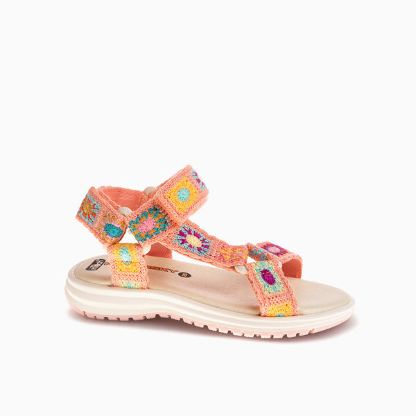 pablosky Sandalias de Niña Pablosky color Rosa con Cierre Adherente 981870 pablosky Sandalias de Niña Pablosky color Rosa con Cierre Adherente 981870