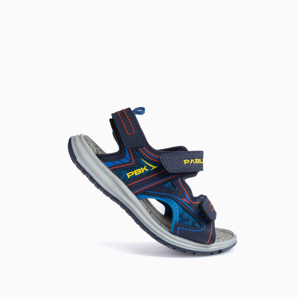 Pablosky Sandalias De Niño Pablosky Azules Con Cierre Adherente 976920