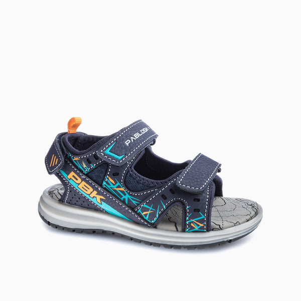 pablosky Sandalias de Niño Pablosky azules con Cierre Adherente 976520