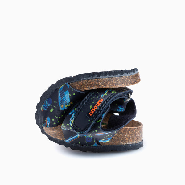 Pablosky Sandalias De Niño Pablosky Azules De Materiales Recicladas Con Cierre Adherente 512920