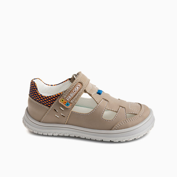 pablosky Sandalias de Niño Pablosky color Beige de Leader-tech con Cierre Adherente 207843