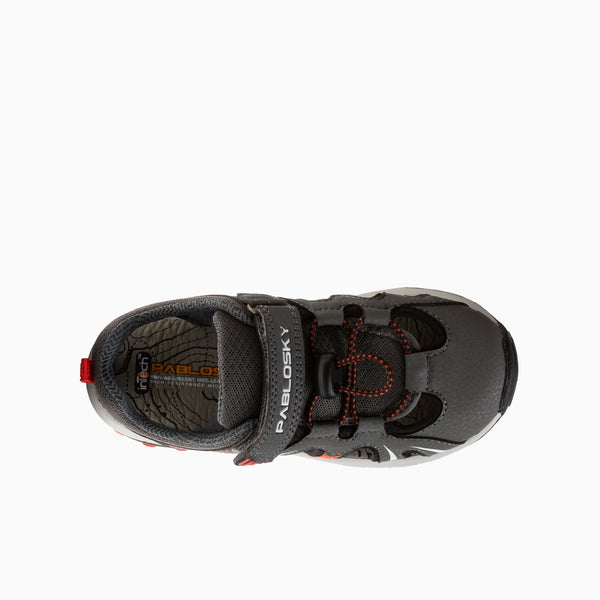 Pablosky Sandalias De Niño Pablosky Color Gris Con Cierre Adherente 982150