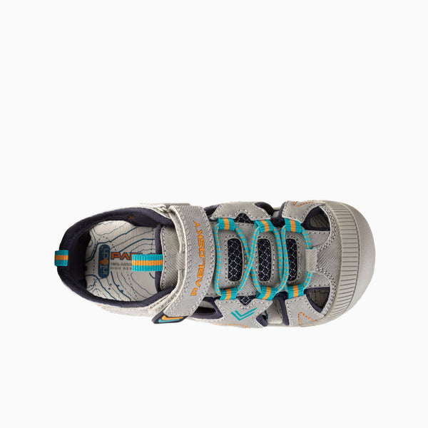 Pablosky Sandalias De Niño Pablosky Color Gris Con Cierre Adherente 981950