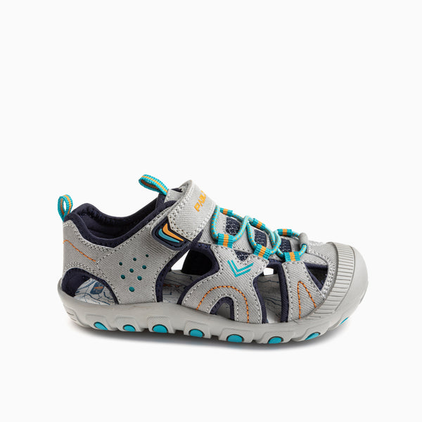 pablosky Sandalias de Niño Pablosky color Gris con Cierre Adherente 981950 pablosky Sandalias de Niño Pablosky color Gris con Cierre Adherente 981950