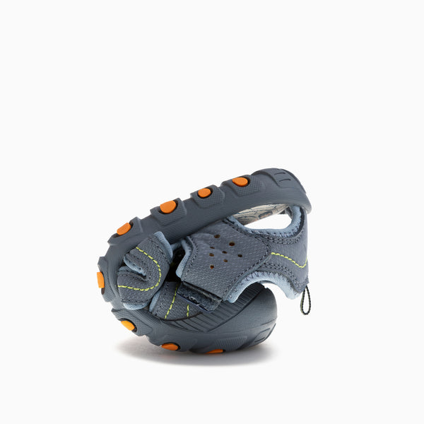 Pablosky Sandalias De Niño Pablosky Color Marino Con Cierre Adherente 981910