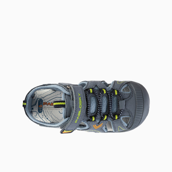 Pablosky Sandalias De Niño Pablosky Color Marino Con Cierre Adherente 981910