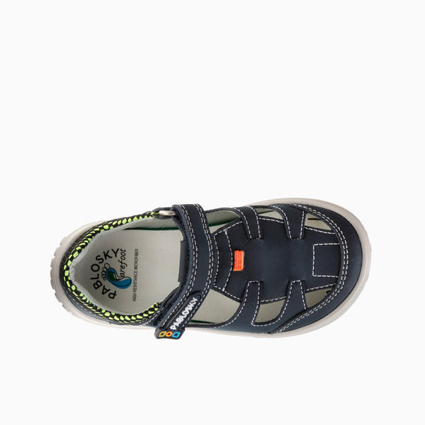 Pablosky Sandalias De Niño Pablosky Color Marino De Leader-tech Con Cierre Adherente 207823