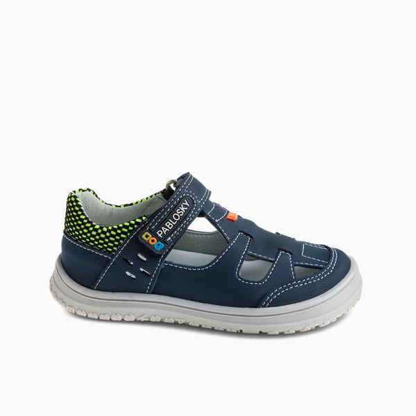 pablosky Sandalias de Niño Pablosky color Marino de Leader-tech con Cierre Adherente 207823
