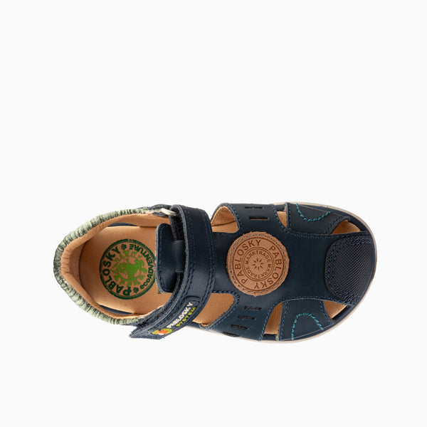 Pablosky Sandalias De Niño Pablosky De Piel Con Cierre Adherente 514027