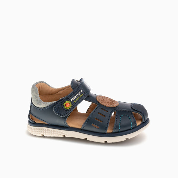 pablosky Sandalias de Niño Pablosky de Piel con Cierre Adherente 514022