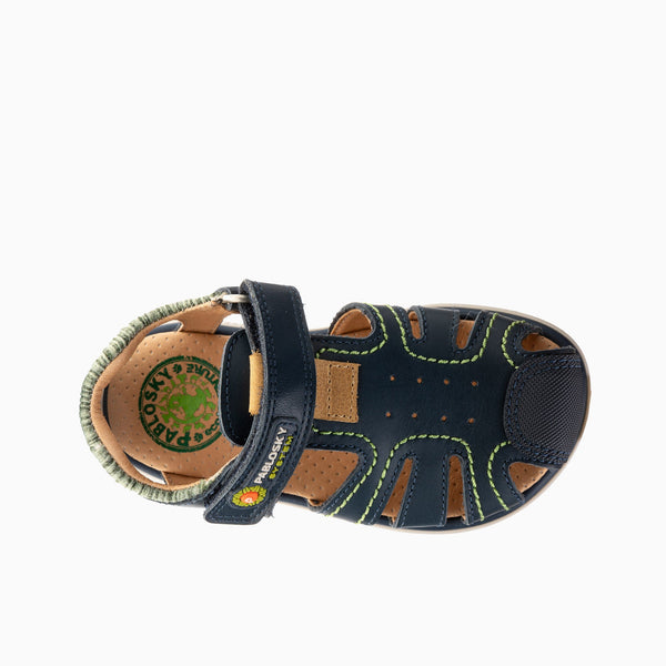 Pablosky Sandalias De Niño Pablosky De Piel Con Cierre Adherente 513927