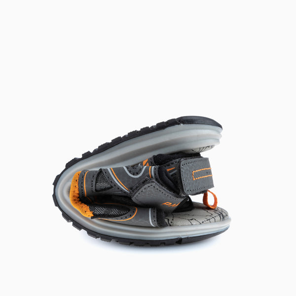 Pablosky Sandalias De Niño Pablosky Grises Con Cierre Adherente 976958