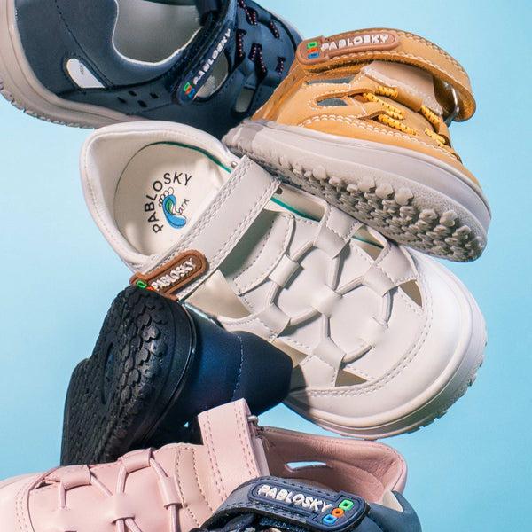 Pablosky Sandalias Unisex Pablosky Color Blanco De Leader-tech Con Cierre Adherente 207705