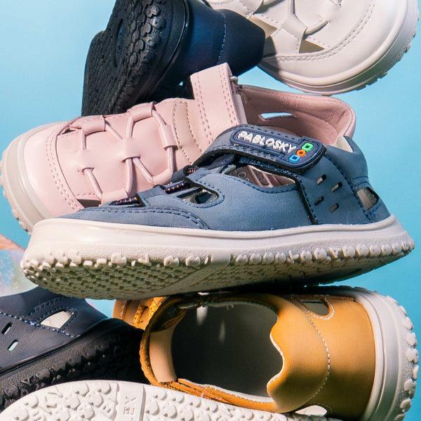 Pablosky Sandalias Unisex Pablosky Color Marino De Leader-tech Con Cierre Adherente 207713