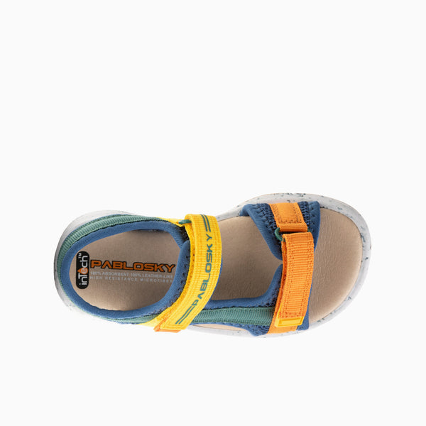 Pablosky Sandalias Unisex Pablosky Color Verde Con Cierre Adherente 981610