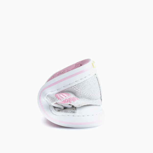 Pablosky Zapatillas De Lona De Bebé Niña Pablosky Blancas Con Cierre Adherente 975300