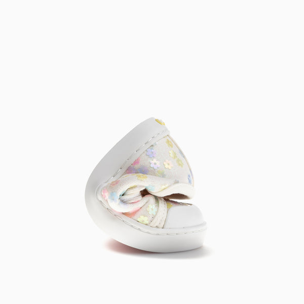 Pablosky Zapatillas De Lona De Bebé Niña Pablosky Color Blanco Con Cierre Adherente 980600