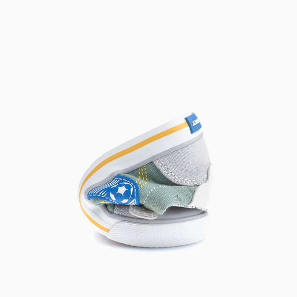 Pablosky Zapatillas De Lona De Bebé Niño Pablosky Verdes Con Cierre Adherente 975030