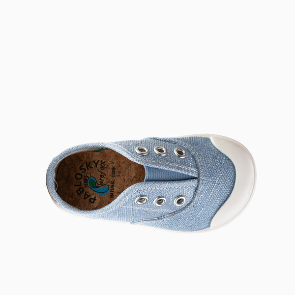 Pablosky Zapatillas De Lona De Niña Pablosky Color Azul Con Elástico 979710