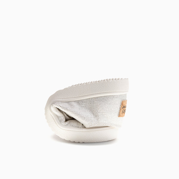 Pablosky Zapatillas De Lona De Niña Pablosky Color Plateado Con Cierre Adherente 980050