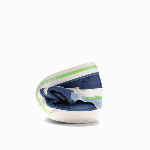 Pablosky Zapatillas De Lona De Niño Pablosky Color Azul Con Cierre Adherente 981010