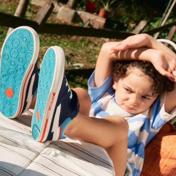 Pablosky Zapatillas De Lona De Niño Pablosky Color Marino Con Cierre Adherente 981020