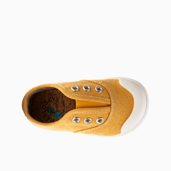 Pablosky Zapatillas De Lona Unisex Pablosky Color Amarillo Con Elástico 979880