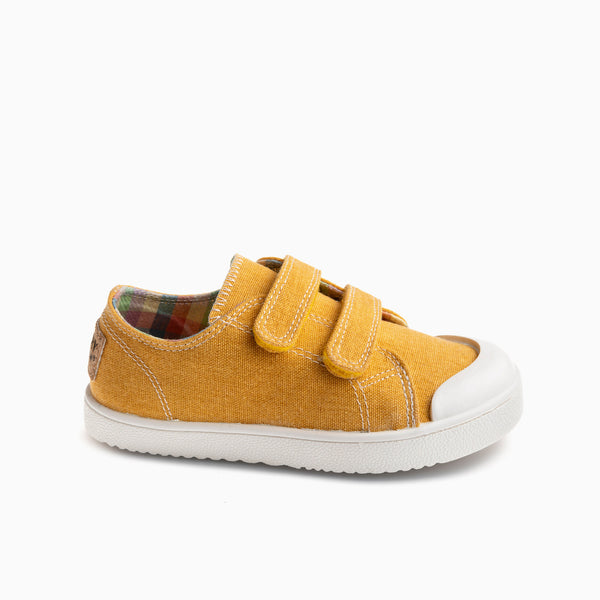 pablosky Zapatillas de Lona Unisex Pablosky color Amarillo con Cierre Adherente 980180