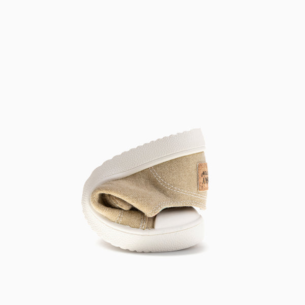 Pablosky Zapatillas De Lona Unisex Pablosky Color Beige Con Cierre Adherente 980130