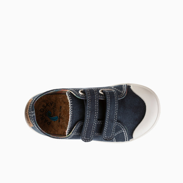 Pablosky Zapatillas De Lona Unisex Pablosky Color Marino Con Cierre Adherente 980120