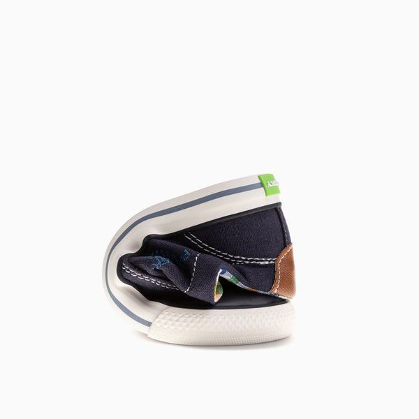 Pablosky Zapatillas De Lona Unisex Pablosky Color Marino Con Cordones 980820