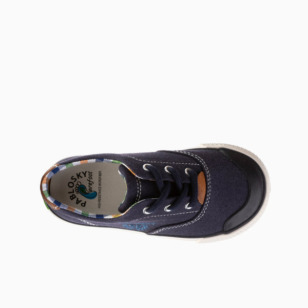 Pablosky Zapatillas De Lona Unisex Pablosky Color Marino Con Cordones 980820