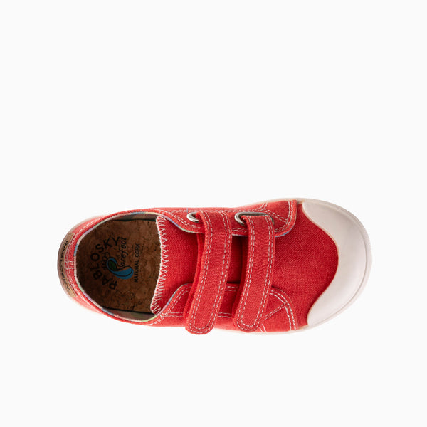 Pablosky Zapatillas De Lona Unisex Pablosky Color Rojo Con Cierre Adherente 980160