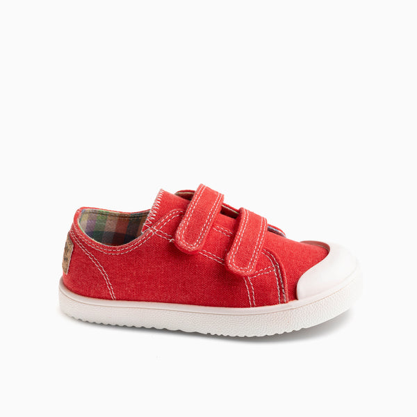pablosky Zapatillas de Lona Unisex Pablosky color Rojo con Cierre Adherente 980160