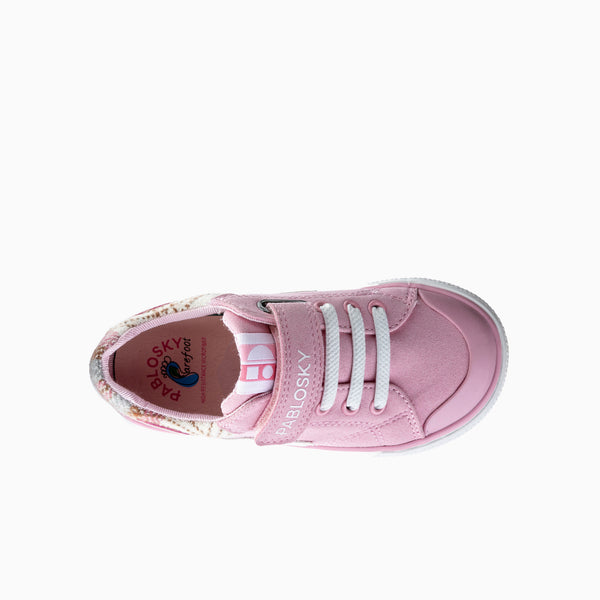 Pablosky Zapatillas De Niña Color Rosa Con Cierre Adherente 983570