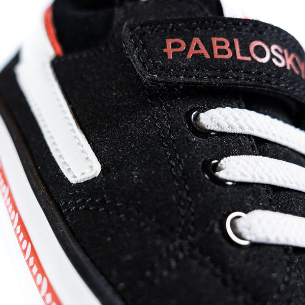 Pablosky Zapatillas De Niño Color Negro Con Cierre Adherente 983510