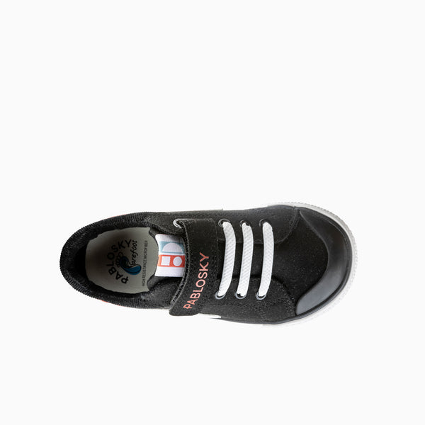 Pablosky Zapatillas De Niño Color Negro Con Cierre Adherente 983510