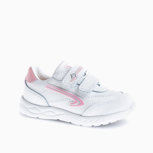 pablosky Zapatillas deportivas de niña Pablosky 297007 de piel color blanco