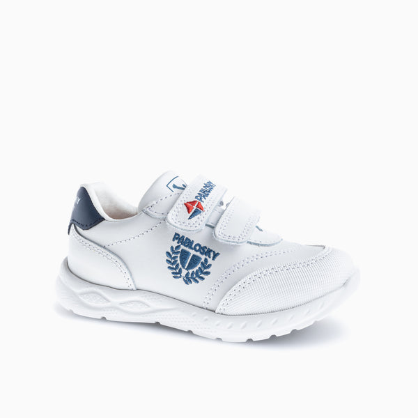 pablosky Zapatillas deportivas de niño Pablosky 296902s de piel color blanco