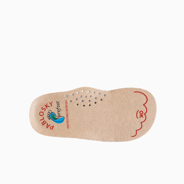 Pablosky Zapatos Casual De Bebé Unisex Pablosky Color Azul De Piel Con Cierre Adherente 044422