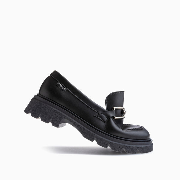 Pablosky Zapatos Casual De Niña Paola Color Negro De Leader-tech 873015