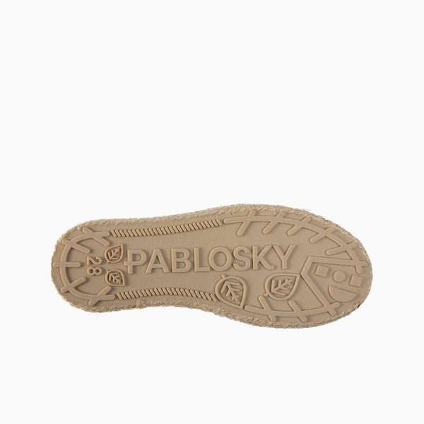 Pablosky Zapatos Casual De Niño Pablosky Color Marrón De Piel Con Cordones 610037