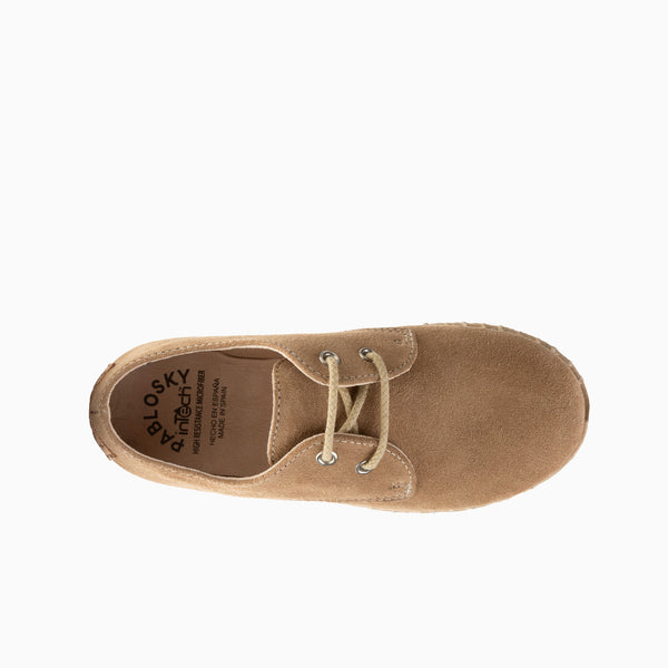 Pablosky Zapatos Casual De Niño Pablosky Color Marrón De Piel Con Cordones 610037