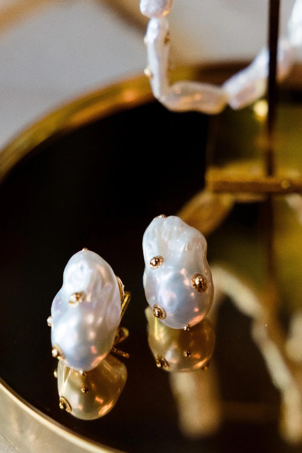 Pacharee Dotted Jahn Earrings - Limited 5 Yrs Archive