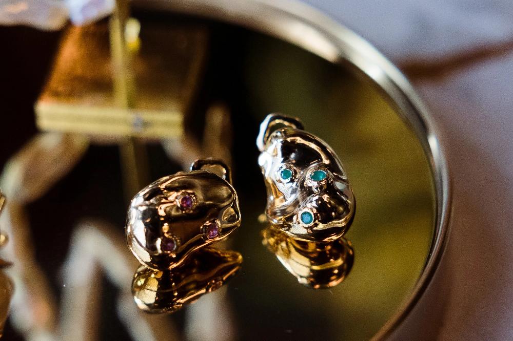 Pacharee Golden Jahn Earrings - Limited 5 Yrs Archive