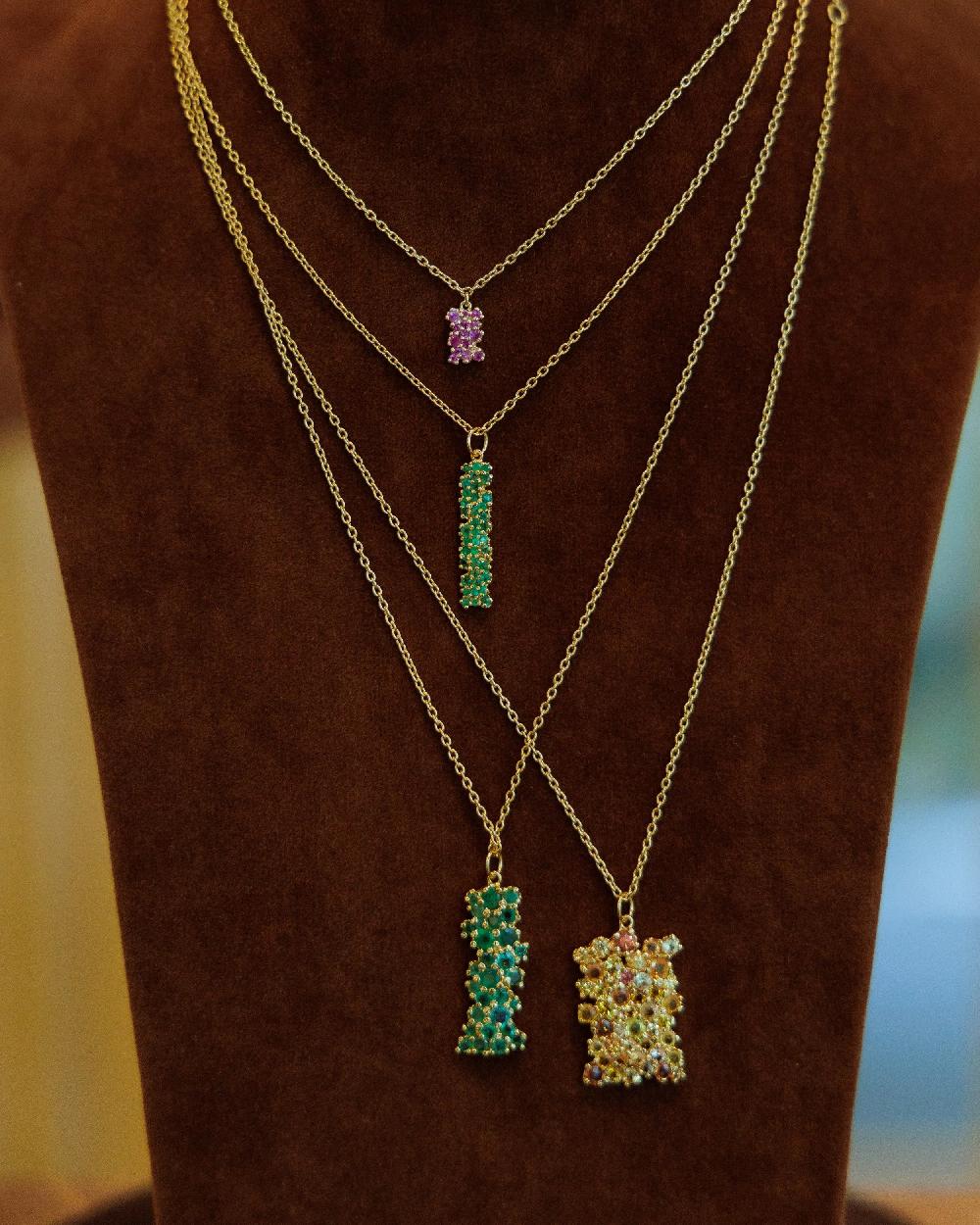 pacharee Floret Charm Necklace