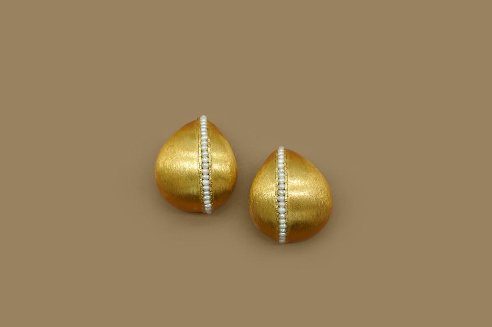 pacharee Gold Drop Hoops
