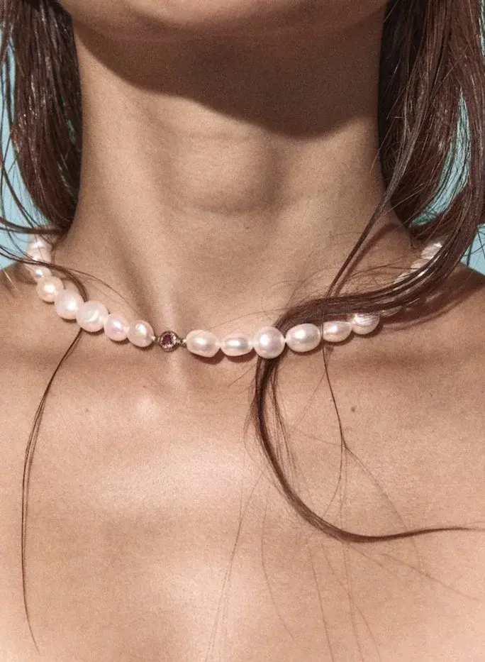 pacharee Klom Gems Pearl Necklace