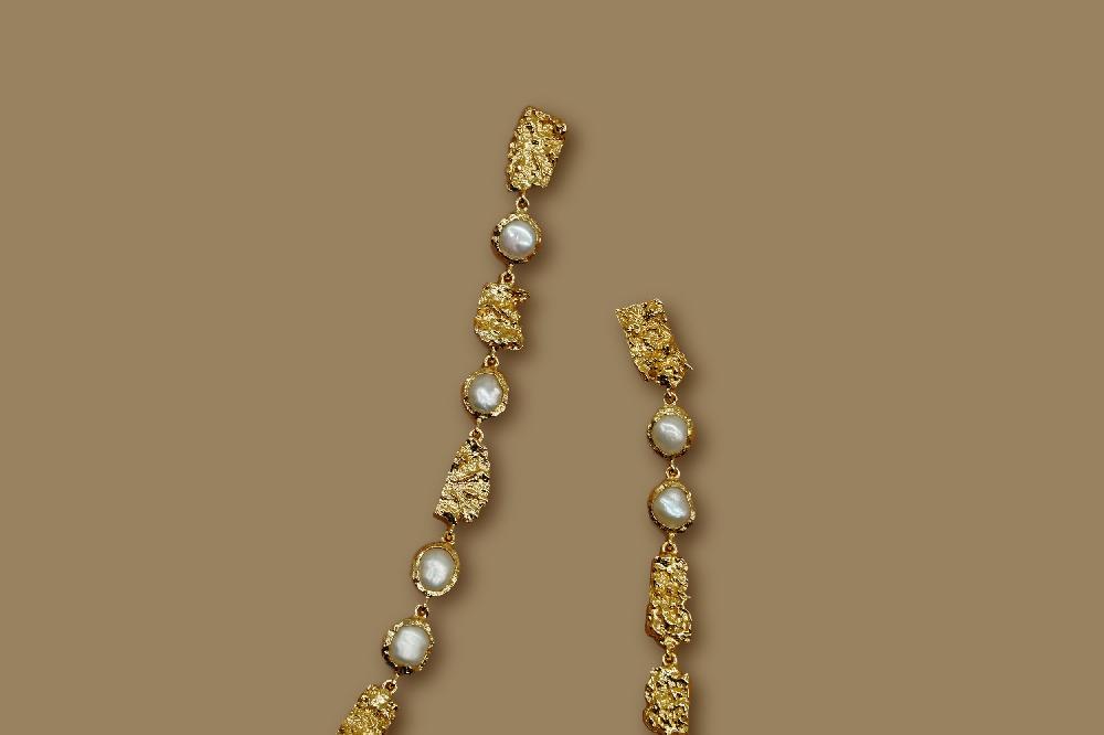 Pacharee Moss Deco Earrings